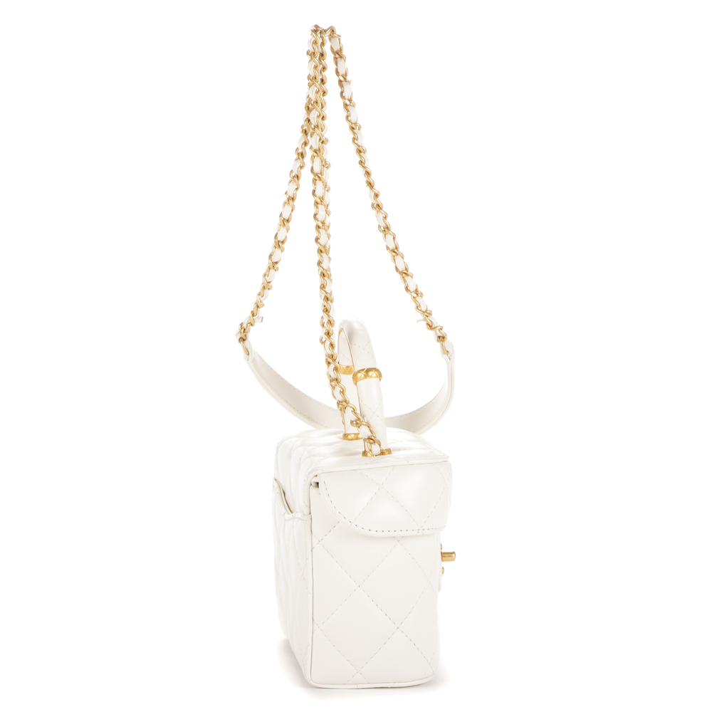 Chanel Vanity Top Handle Cosmetic Case Mini - Picture 5 of 11